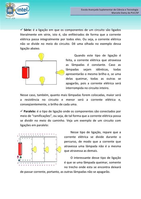 Atividades Sobre Circuito Eletrico 8 Ano Edukita