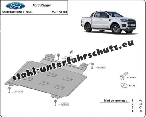 Stahl Getriebe Schutz F R Ford Ranger