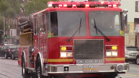 LACoFD Engine 7 Responding YouTube