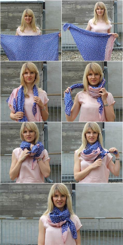 3 stylishe Tücher Tricks Schals bindenFASHION UP YOUR LIFE Scarf