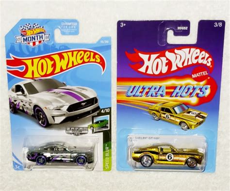 Hot Wheels ZAMAC FORD MUSTANG GT ULTRA HOTS 67 SHELBY GT 500 NEW