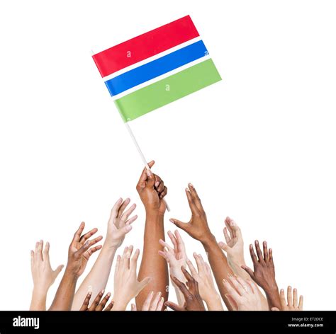 The Gambia Flag Hi Res Stock Photography And Images Alamy