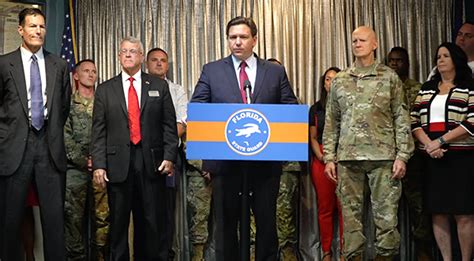 Watch Governor Ron Desantis Unveils The Florida State Guard Introduces First Director Retired