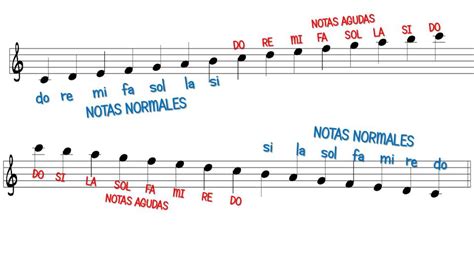 Templado Memoria Dibuja Una Imagen Notas Musicales Agudas Saltar