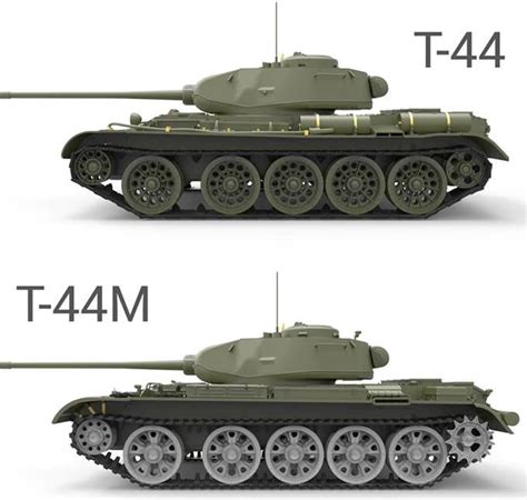 MiniArt T-44M - a step before T-54 and after T-44 » DN Models