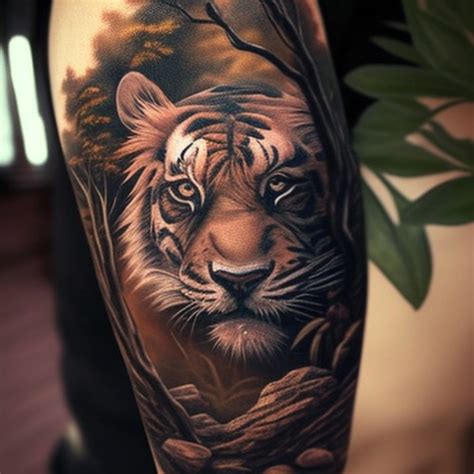 Tiger Sleeve Tattoo Ideas Tattooclue