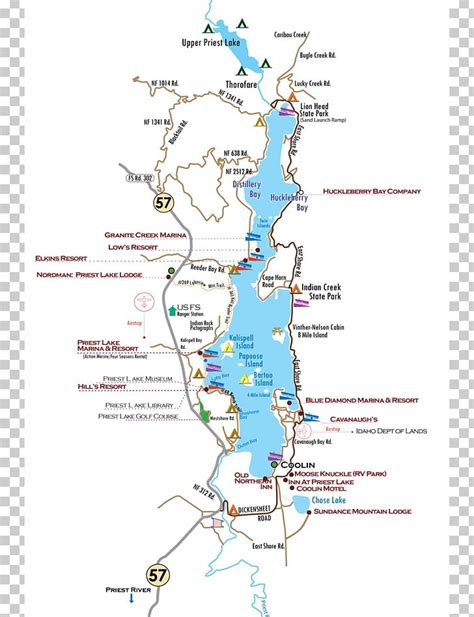 Lake Coeur D Alene Map - Printable Maps Online