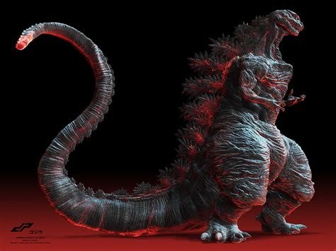 Shin Godzilla Omega Beast Series Shin Godzilla Th Form Solid Red