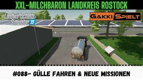 LS22 XXL Milchbaron auf der Landkreis Rostock 088 Gülle fahren