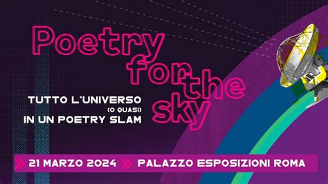 Poetry For The Sky Ponte Tra Poesia E Astronomia 21 Marzo