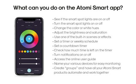 Atomi Smart Spot Lights Extension Kit 2 Pack - 10 Watts per Light, for ...