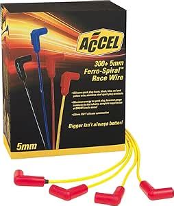 Amazon Accel Y Plus Yellow Ferro Spiral Race Spark Plug