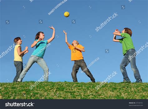 Kids Playing Ball Stock Photo 27318151 : Shutterstock