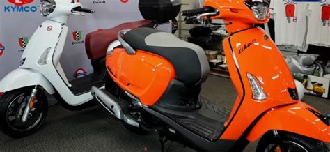 Bergaya Retro Klasik Ala Vespa Motor Matic Kymco New Like I Resmi