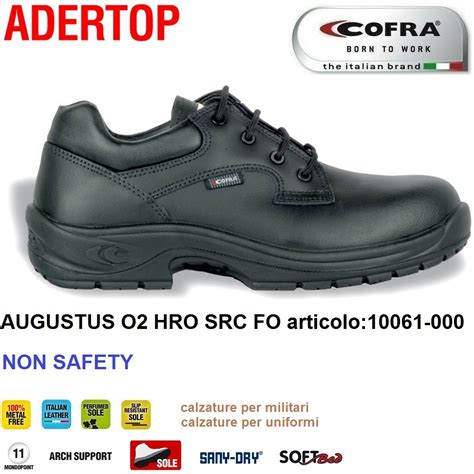 Scarpe Antinfortunistiche Cofra Linea Adertop Modello Augustus O Ci