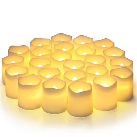 Ensemble De Bougies Led Sans Flammes Lumi Re Blanche Chaude Pour D