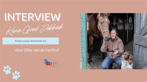 Interview Karin Groot Jebbink YouTube