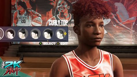 NBA 2k23 All New Hairstyles For Women Female Created Players YouTube