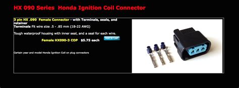 Coil Pack Connector Diy Replacement S Ki Honda S Forums