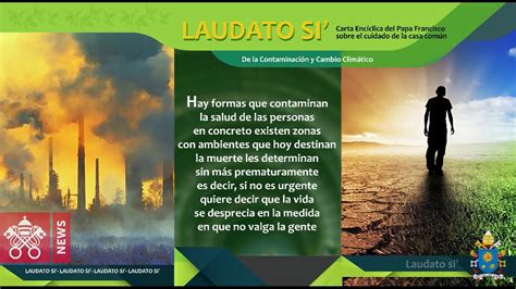 Laudato Si recitada en décimas De la contaminación y cambio