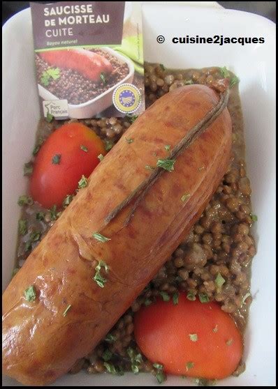 Saucisse De Morteau Aux Lentilles