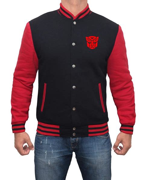 Action Film Transformers The Last Knight Logo Varsity Jacket