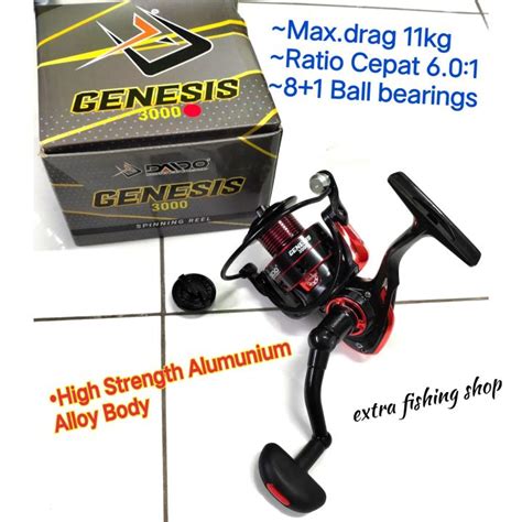 Reel Daido Genesis Max Drag Kg Kg Murah Meriah Warna