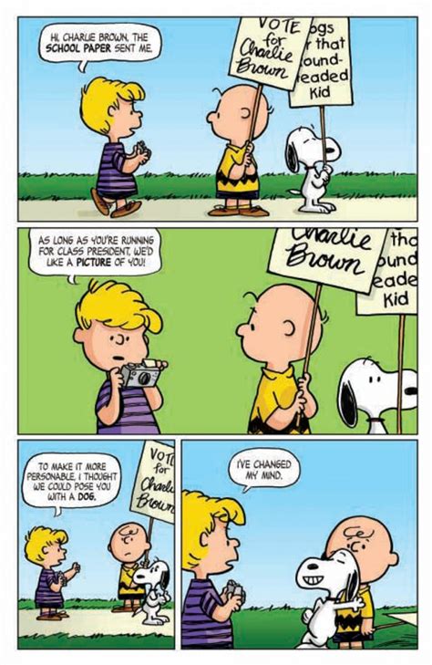 Peanuts Comic Book Issue 3 Preview The Aaugh Blog