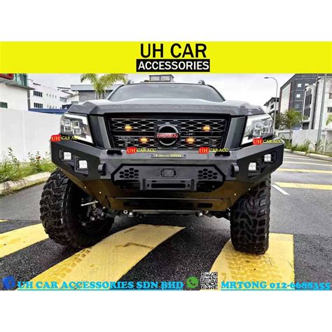 Nissan Navara Np300 Pro4x 2016 2021 Froce Hm Steel Front Bumper Bull