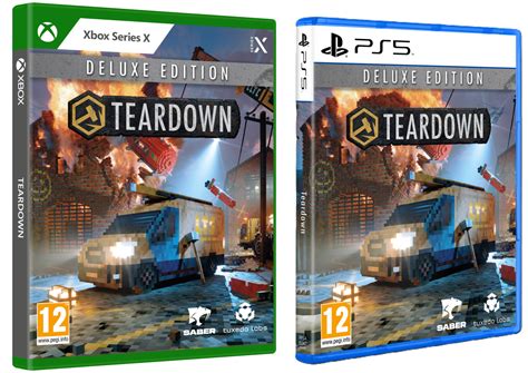 Maj Le Teardown Deluxe Edition Steelbook Jeux Vid O