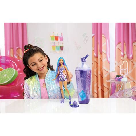 Barbie Pop Reveal Frutas Mu Eca Que Revela Sus Colores Con Accesorios