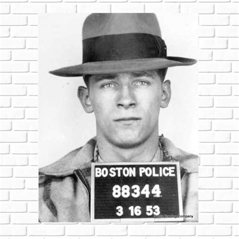 Whitey Bulger Mugshot Photo 1953 Boston Photograph Etsy