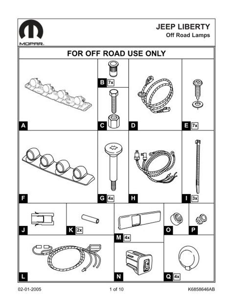 Jeep Liberty Light Bar Installation Instructions Jeep World