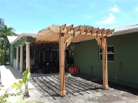 Wall Mounted Pergola Attached Pergolas Pergola Kits By Pergola Depot