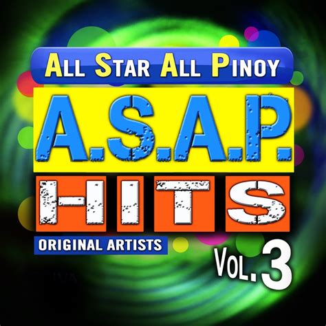 ‎asap All Star All Pinoy Hits Vol 3 Album By Various Artists