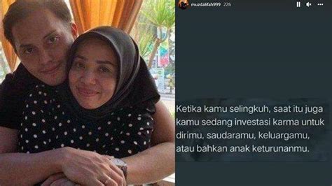 Muzdalifah Mendadak Singgung Soal Perselingkuhan Usai 3 Tahun Dinikahi