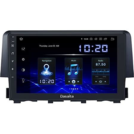 Amazon SYGAV Android 11 For 2016 2021 Honda Civic Radio Built In