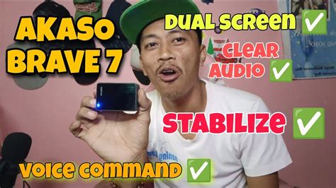 AKASO BRAVE 7 UPDATED VERSION REVIEW YouTube