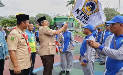 Letakkan Batu Pertama Pembangunan Drainase Pj Wali Kota Pekanbaru