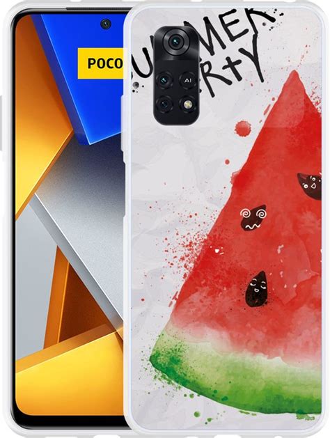 Xiaomi Poco M Pro Hoesje Watermeloen Party Designed By Cazy Bol