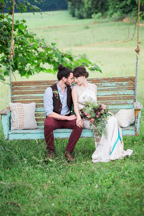 Bohemian Themed Wedding Ideas Roxanna Sue Photography