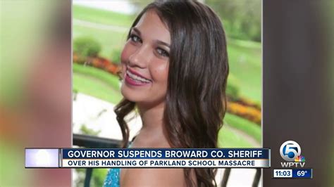 Gov Desantis Suspends Broward County Sheriff Over Handling Of Parkland