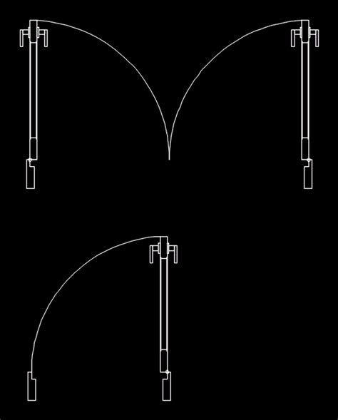 Como Hacer Una Puerta Dinamica En Autocad Image To U