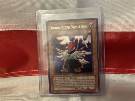 Yugioh Blackwing Vayu The Emblem Of Honor Ultimate ANPR EN005 Ancient