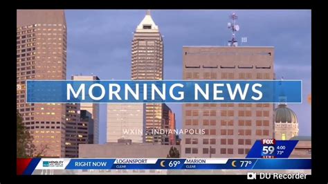 Wxin Fox 59 Morning News At 4am Open 2022 Youtube