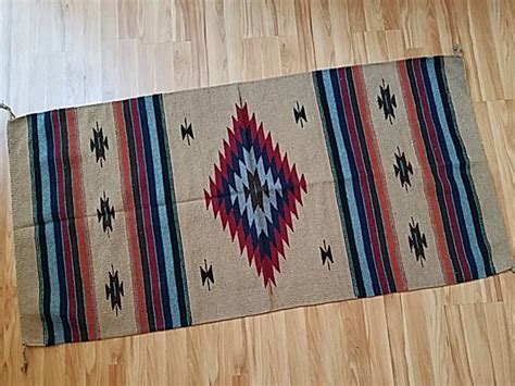 Southwestern Fiesta Rug 32x64 Tan A64f49 Mission Del Rey Southwest