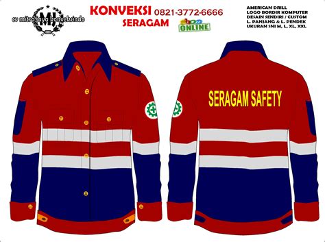 Desain Baju Safety 56 Koleksi Gambar