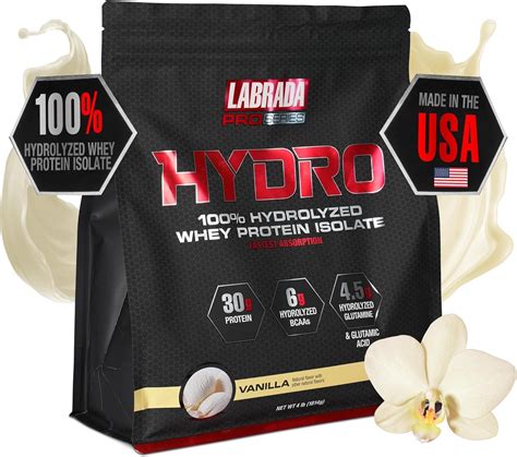 Labrada Hydro 100 Pure Hydrolyzed Whey Protein Isolate