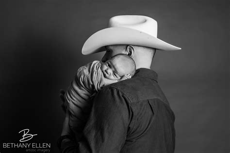 Cowboy Newborn Photoshoot