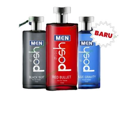 jual posh men edt  ml botol kaca shopee indonesia